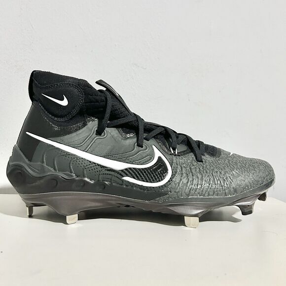 Nike Alpha Huarache NXT “Black Grey” Mens Size 8.5-11.5 Baseball Cleats No Lid main image 8